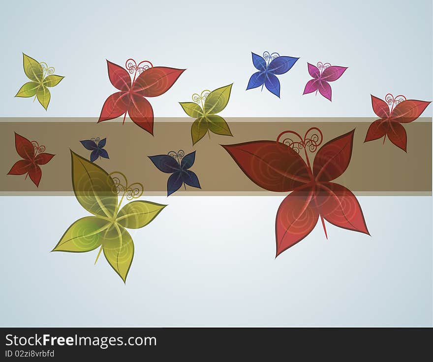 Butterfly frame for you design