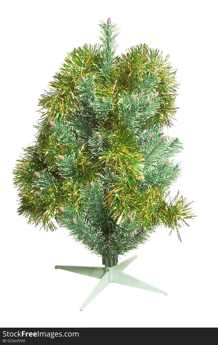 Fir-tree isolated on white tree