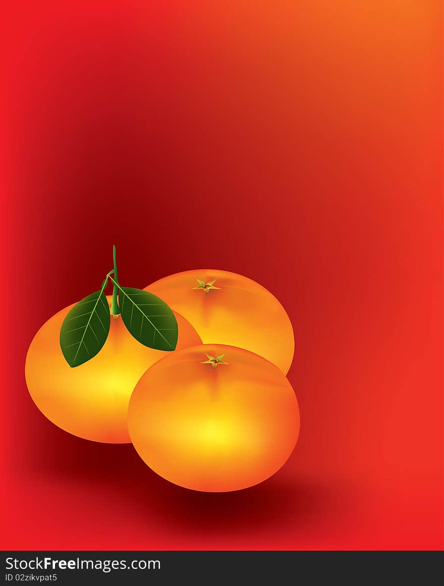 Mandarine orange