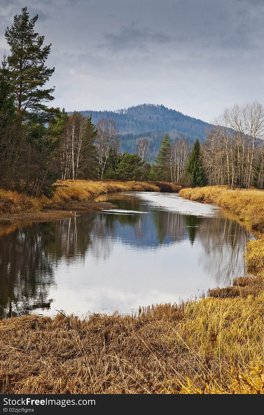 Autumn river