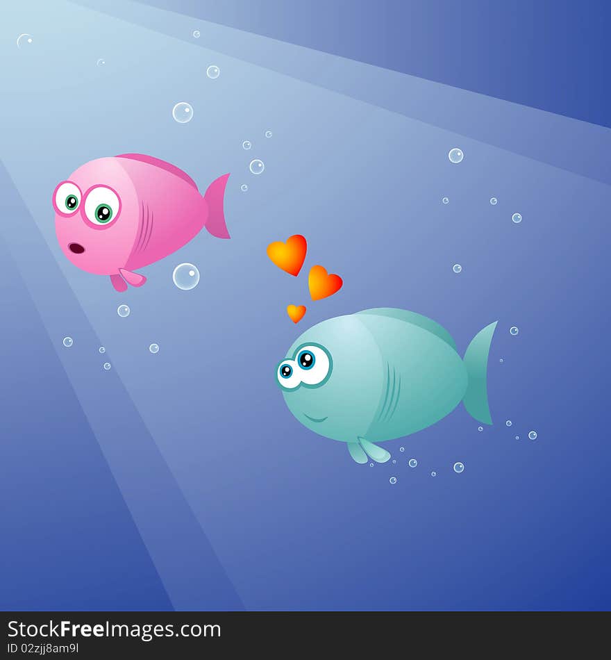 Fishes In Love