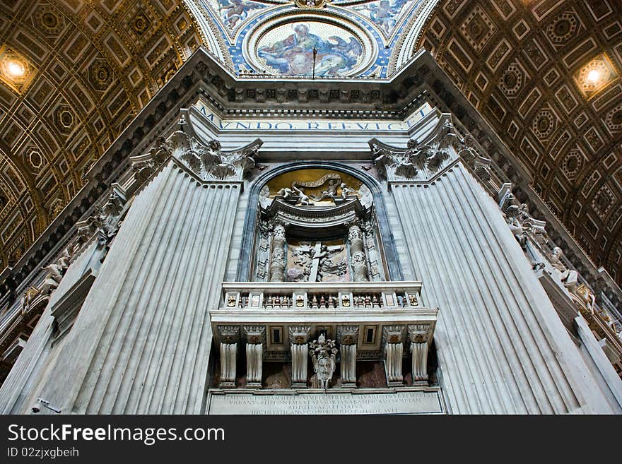 The majesty of St. Peter s Basilica