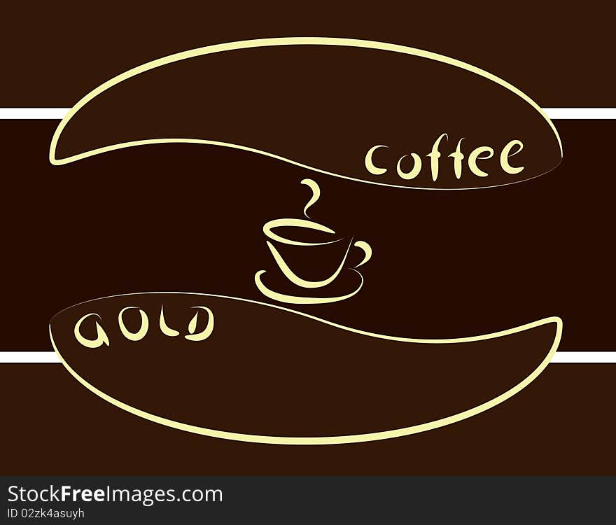 Gold coffee