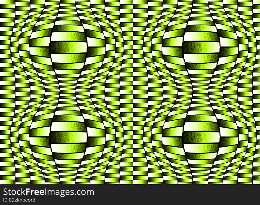 Illustration of simple black green background