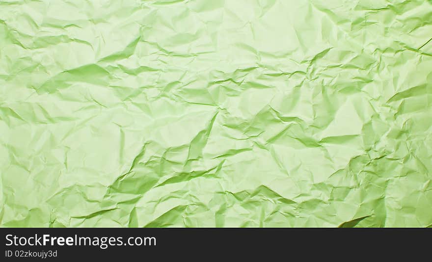 Wrinkled paper background. Wrinkled paper background