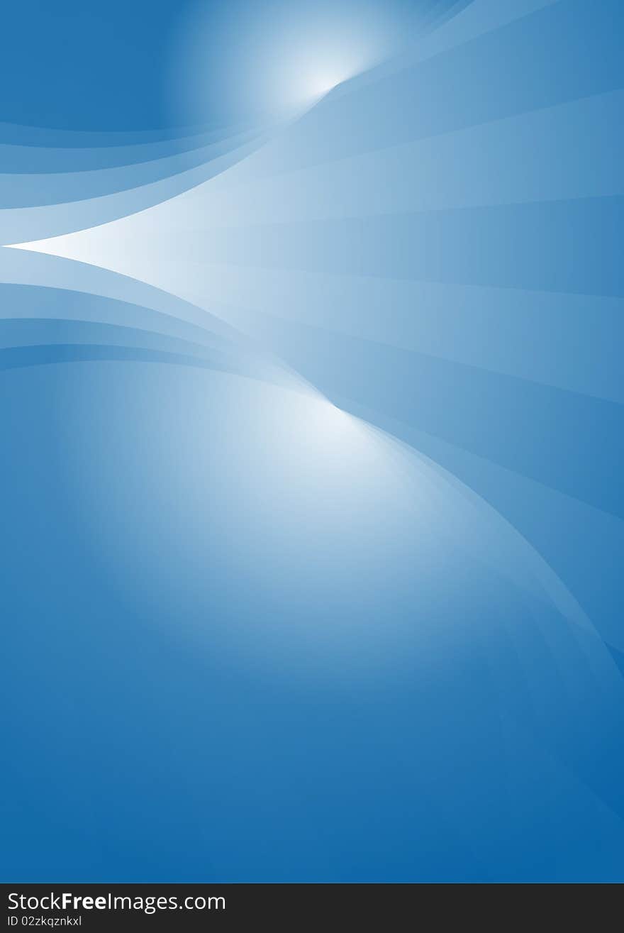 Blue Abstract Background