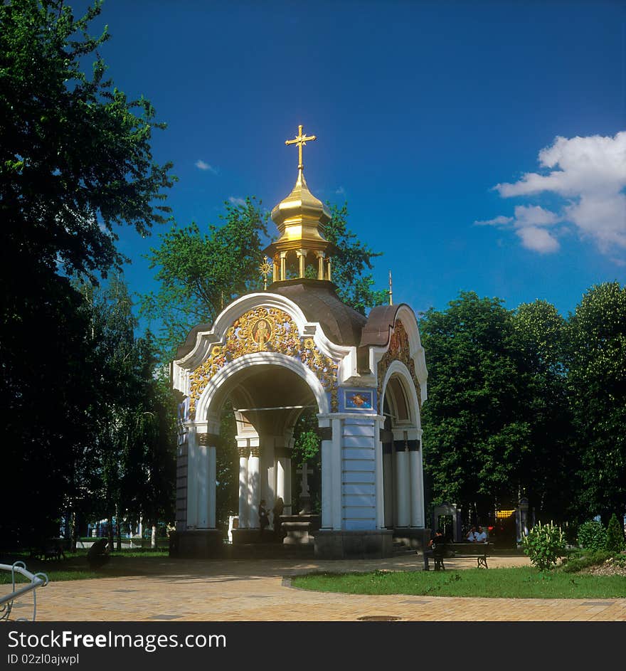 Chapel in St. Michael's Monastery. Kyiv, Ukraine. Chapel in St. Michael's Monastery. Kyiv, Ukraine