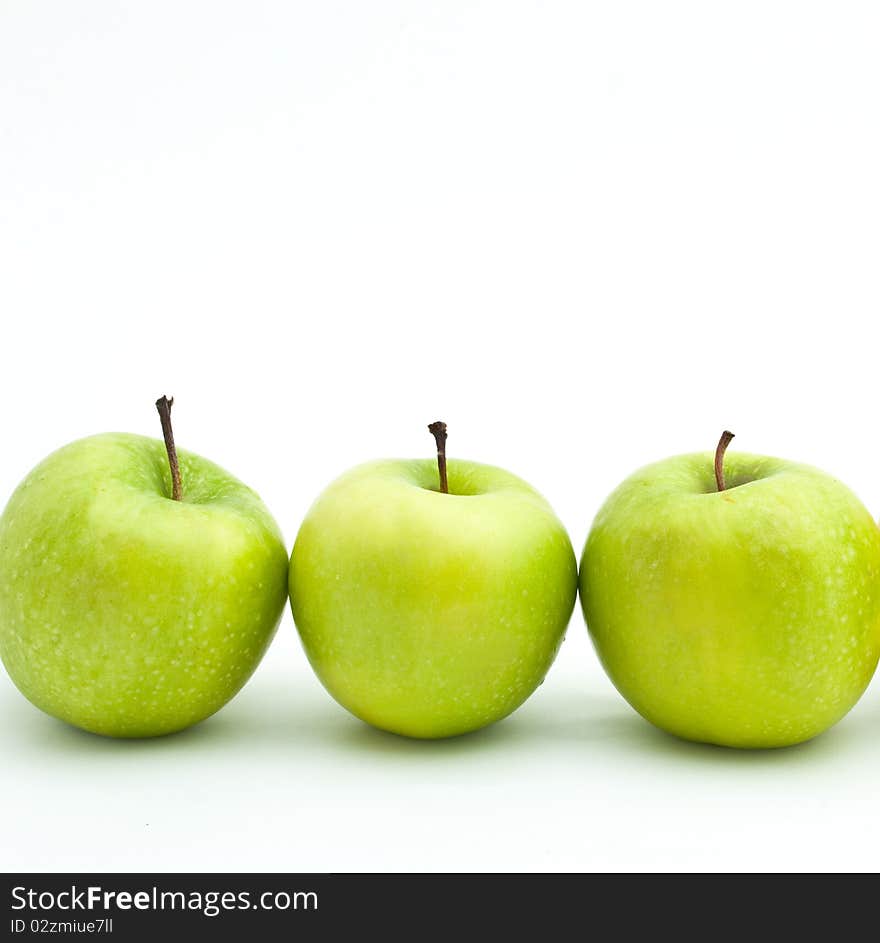 Green apples