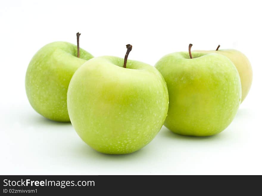 Green apples