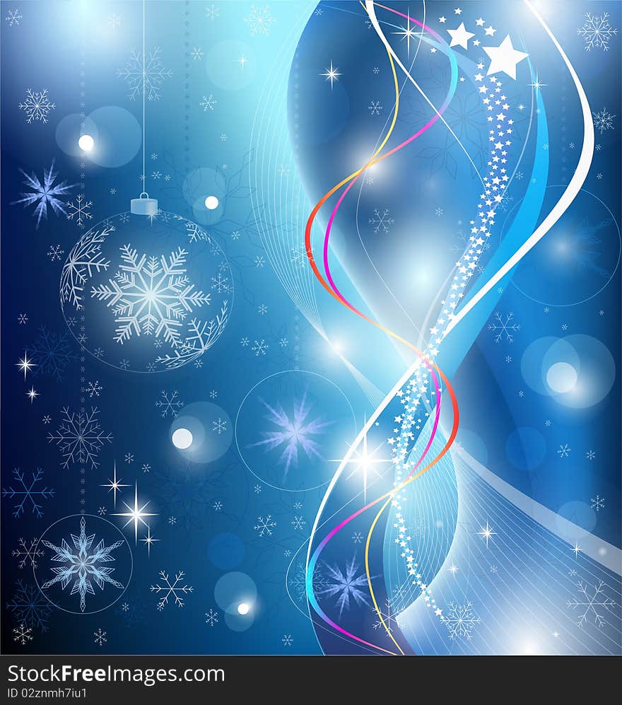 Abstract winter background