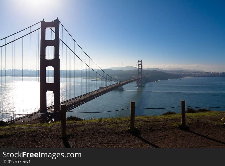 Golden Gate Bridge in San Francisco