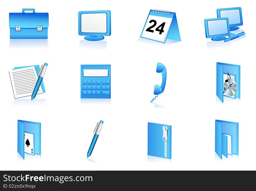 Office Stationery Icons