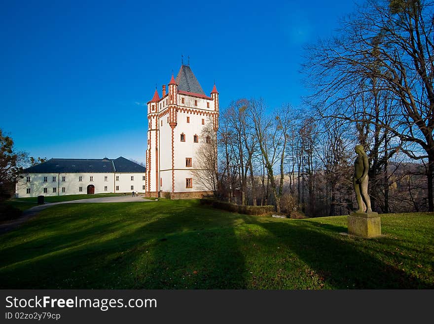 White Town in Hradec nad Moravicí.