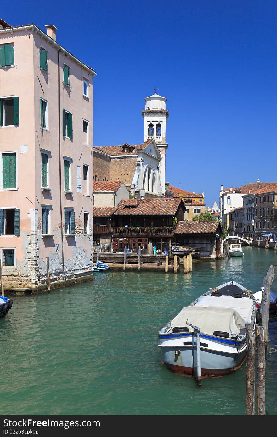 Canal in Venice, Italy