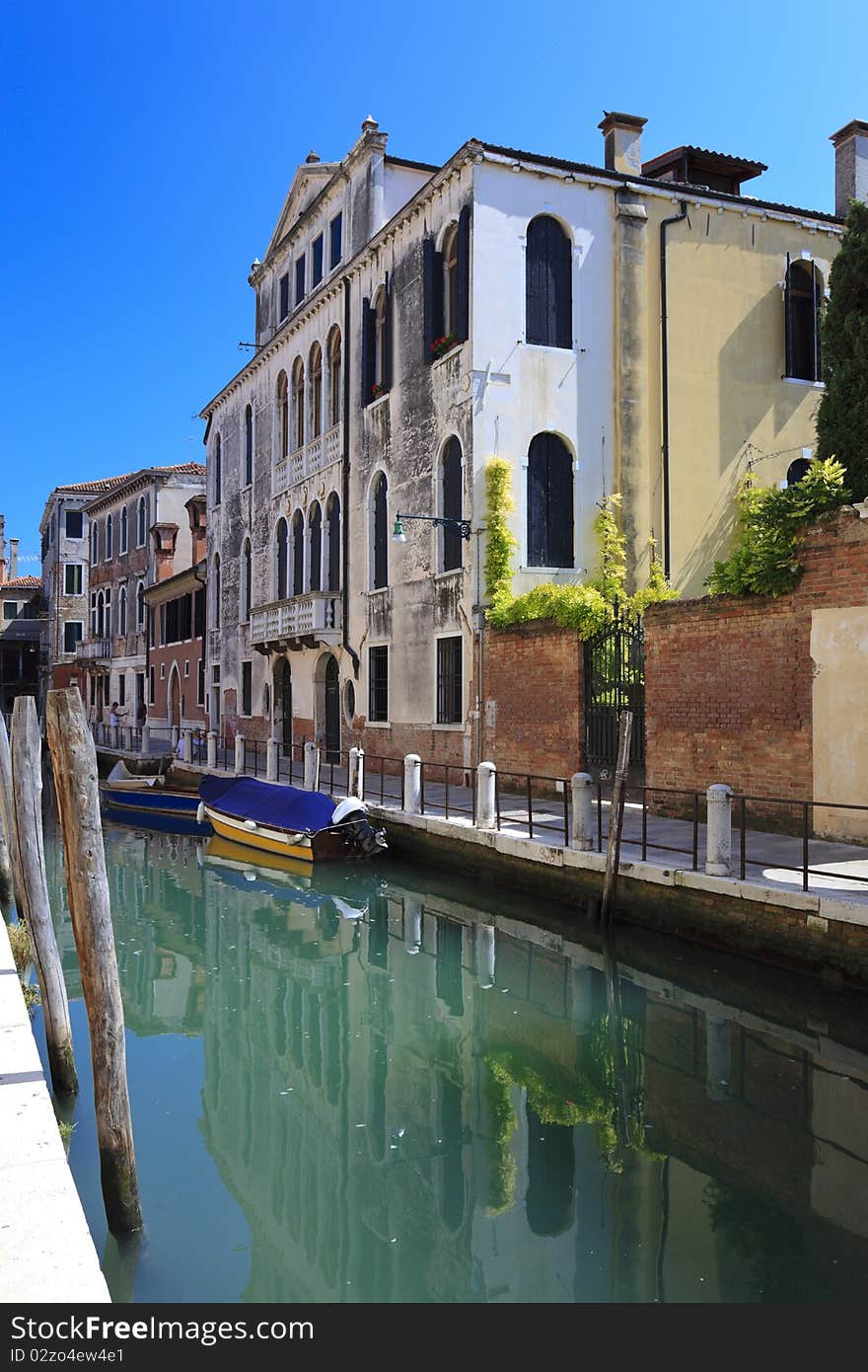 Canal in Venice, Italy