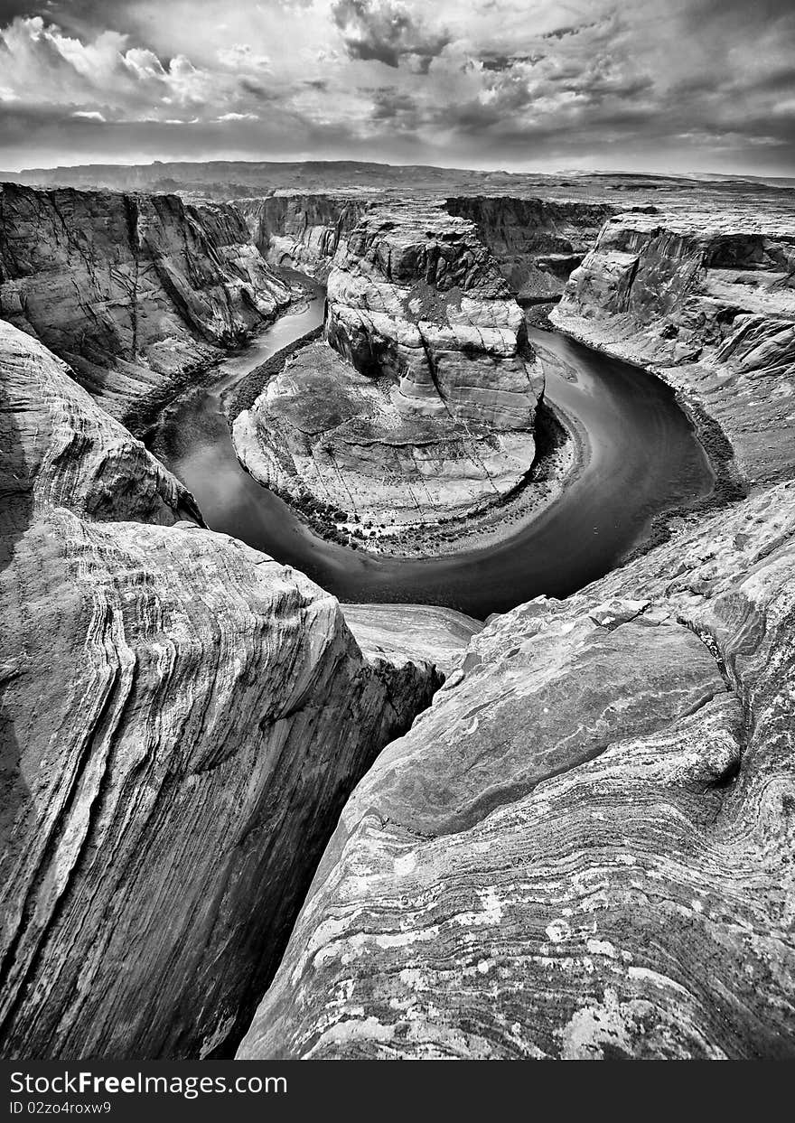 Horse Shoe Bend at Utah, USA