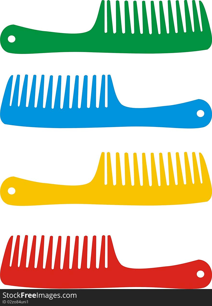 Set Of Hairbrushes