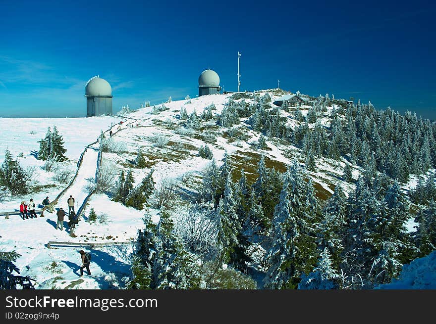 Observatory on Grosser Arber in Austria