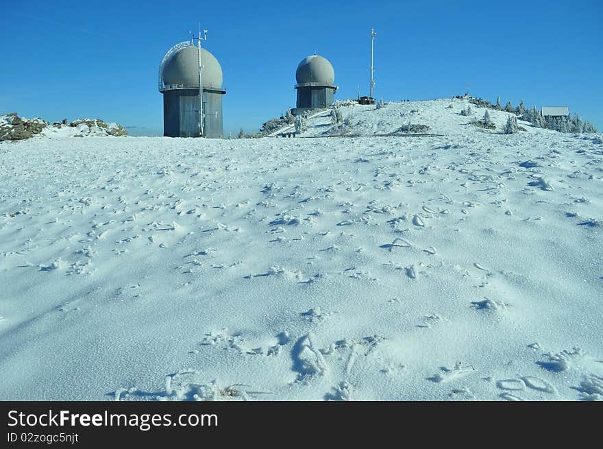 Observatory on Grosser Arber in Austria