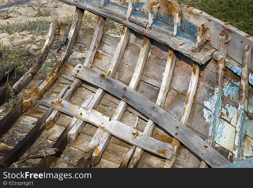 Wrecked Boat