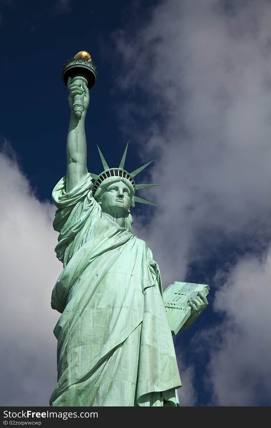 The Statue of Liberty at New York City