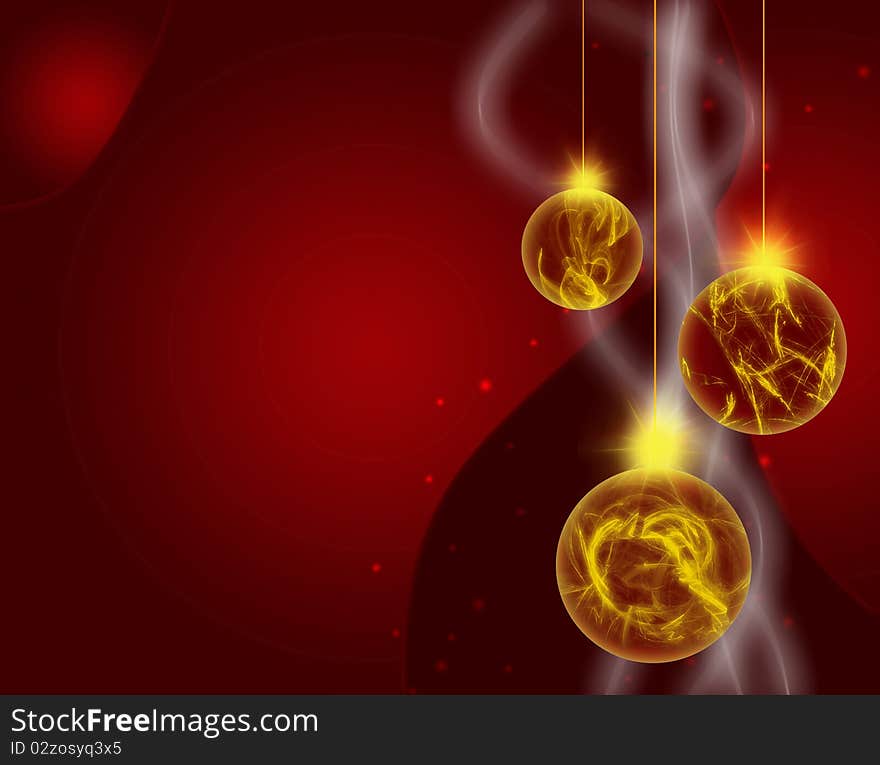 Christmas Ornaments Wallpaper