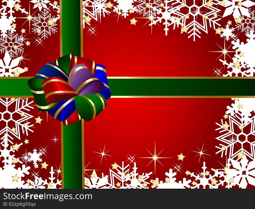 Christmas present background