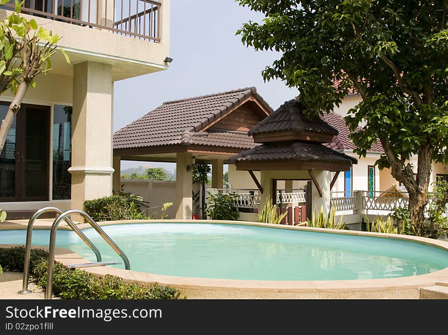 Swimming Pool In Home.