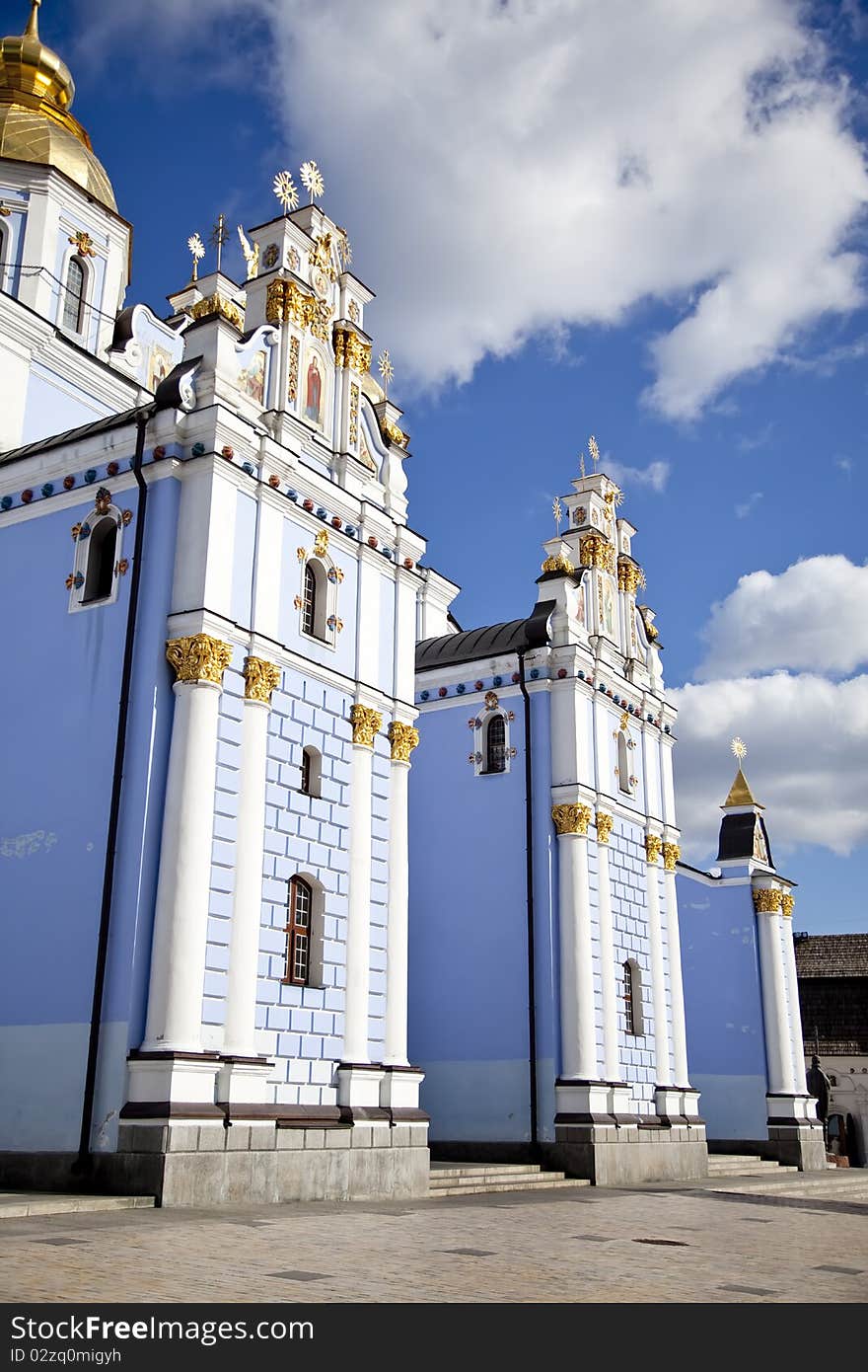 Saint Michael's cathedral in Kiev, Ukraine