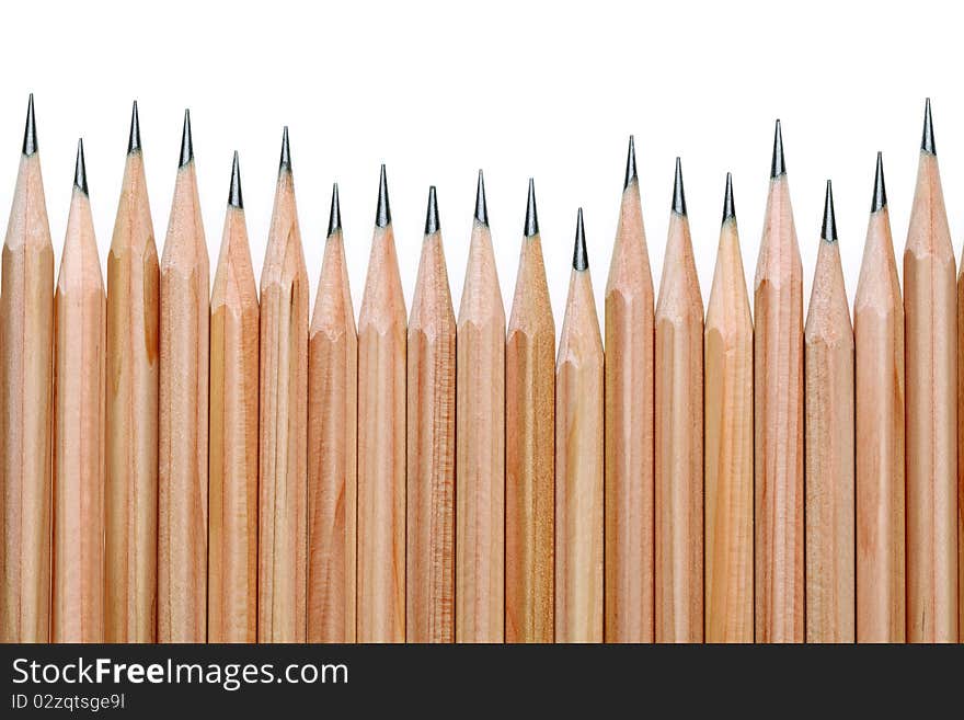 Wooden pencils