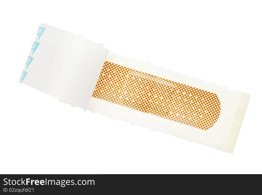 Bandage isolated on white background