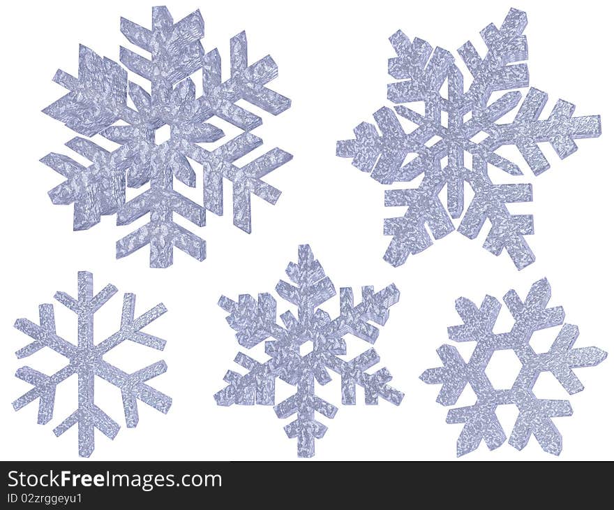 Ice Snowflakes