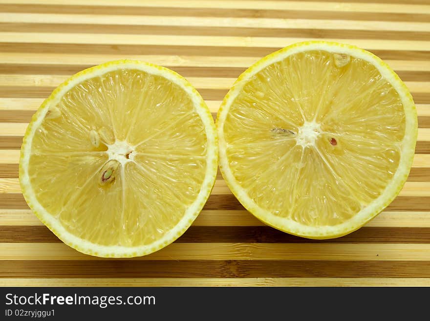 Yellow fruit lemon natural food