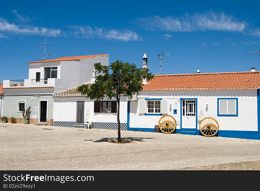 The typical house in Algarve