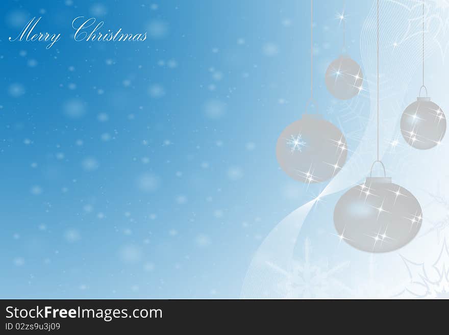 Abstract Christmas decoration background