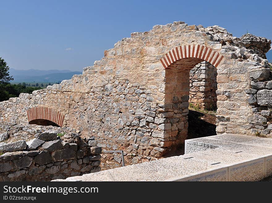 Unique Philippi archaeological site, Greece Europe