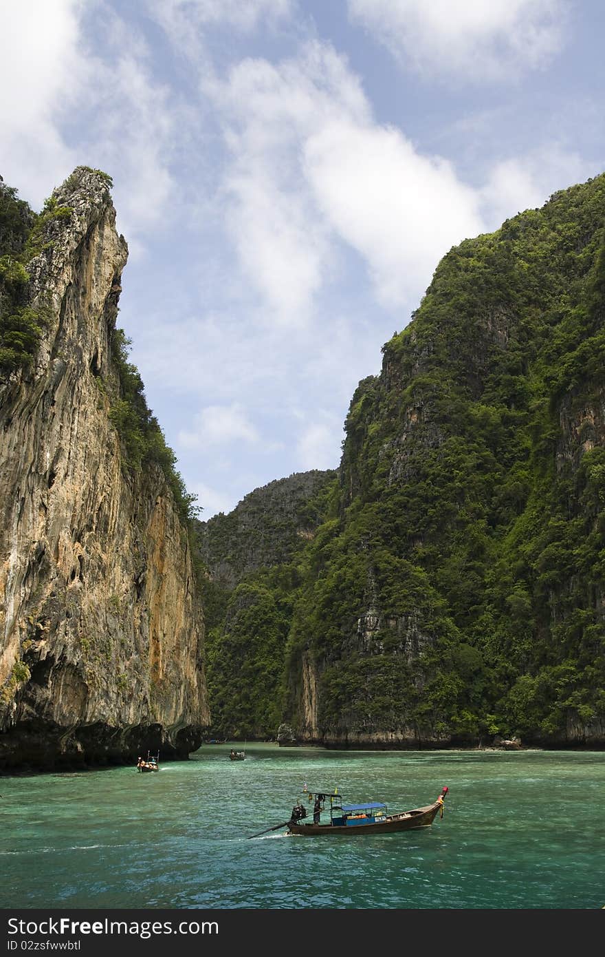 Maya Beach Cliffs