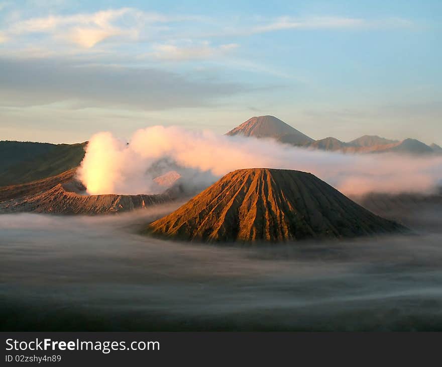 Semeru, Batok And Bromo