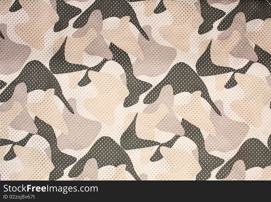 Texture of military shirt.