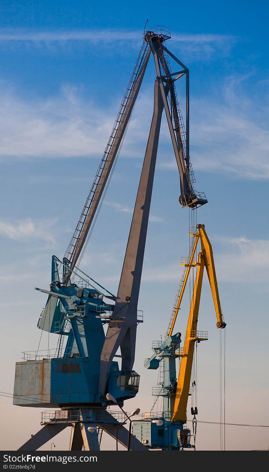 Port cranes