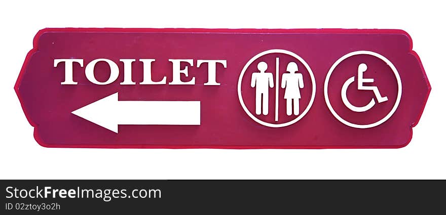 Toilet Sign