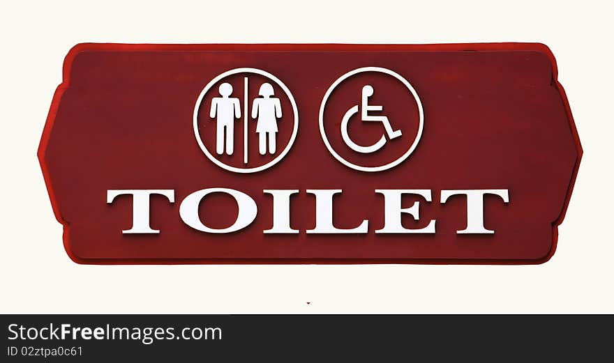 Toilet Sign