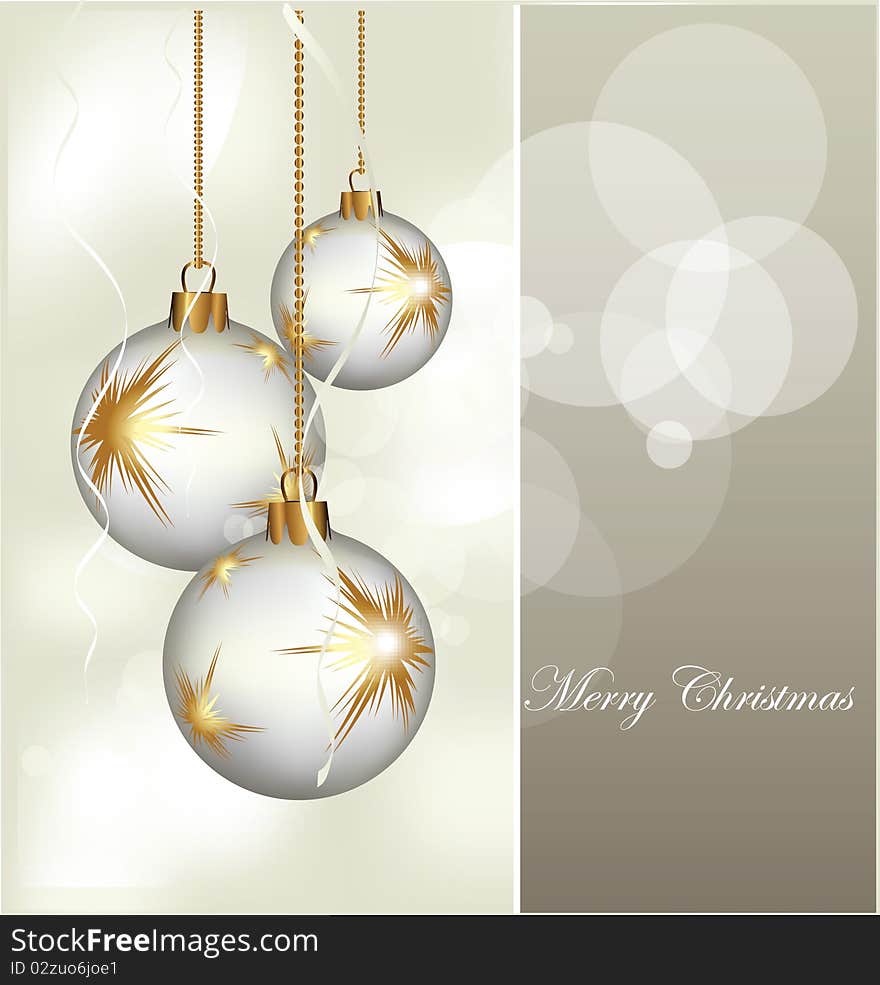 Illustration contains the image of christmas greeting