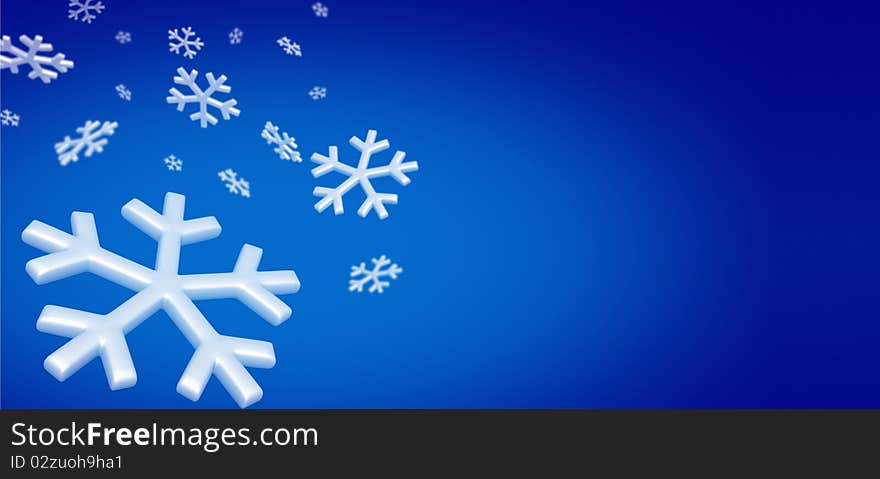 Snowflakes bg