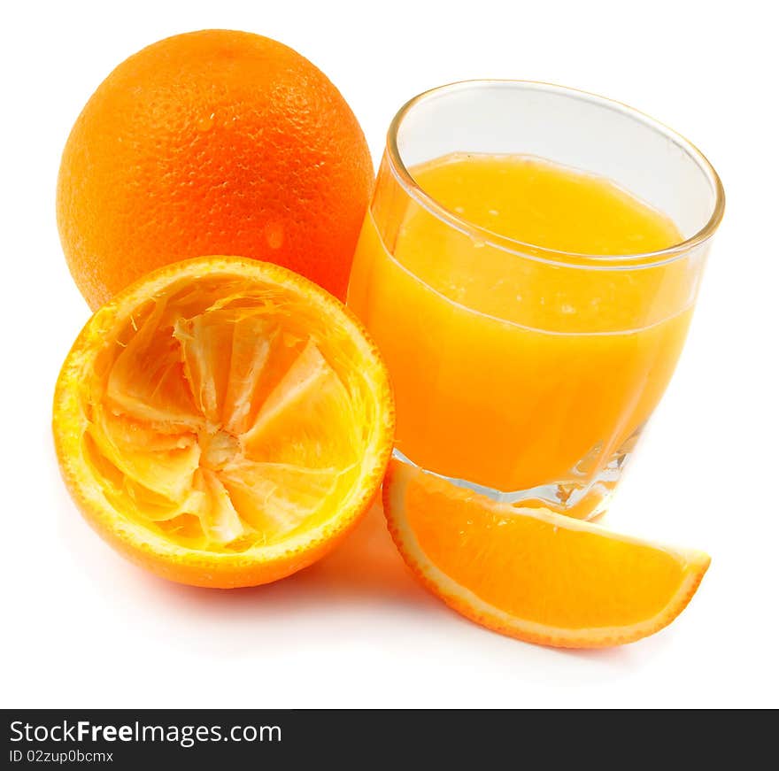 Fresh made orange juice