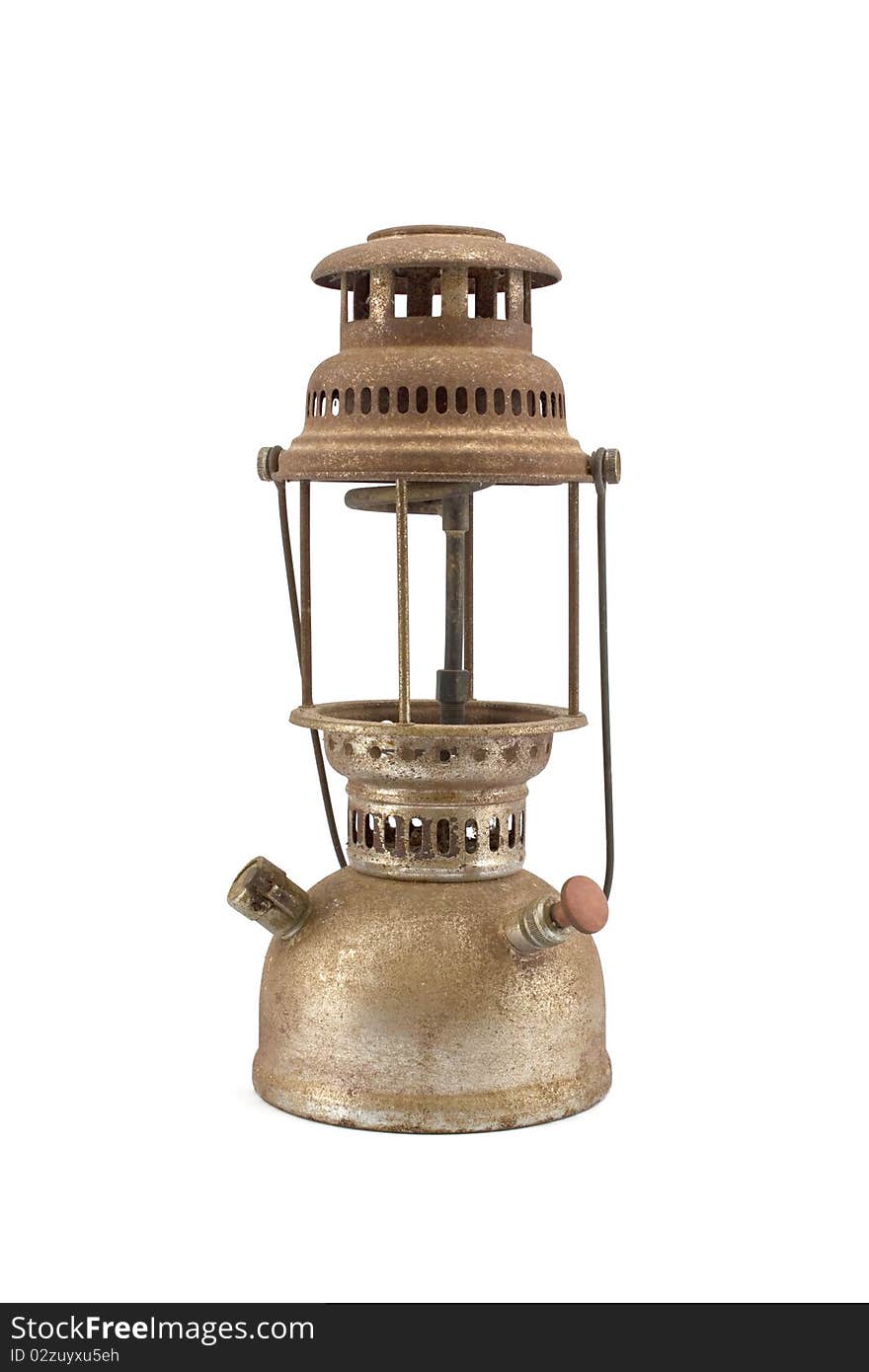 Vintage kerosene lamp