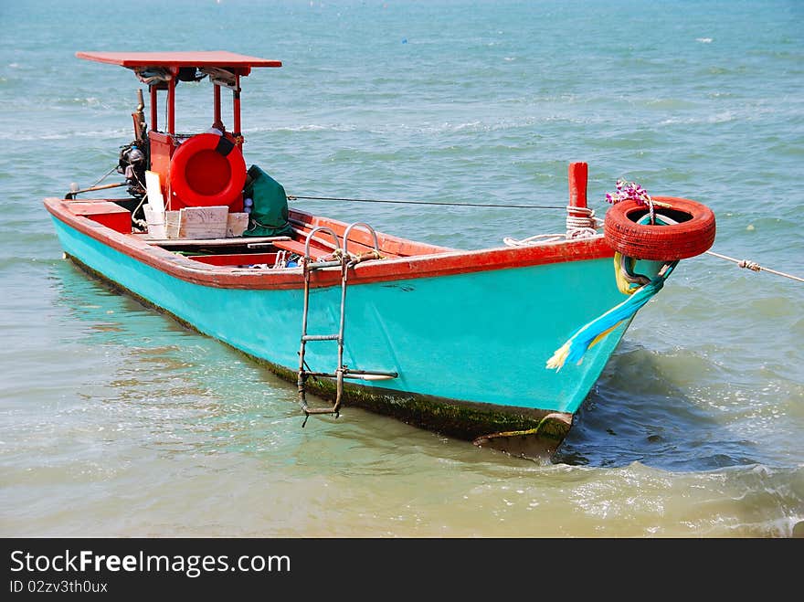 Fishery boat in Thailand.