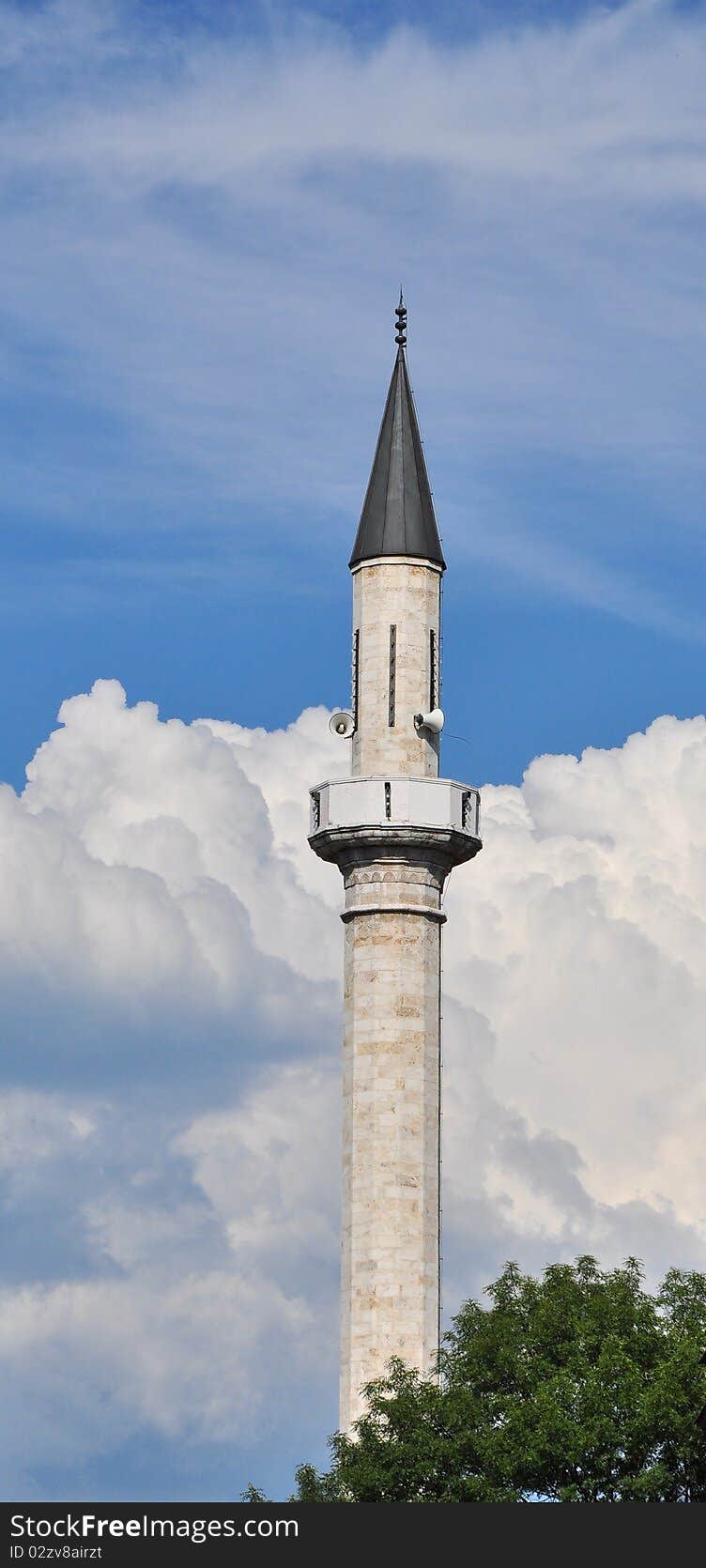 One of hundreds mosque in Sarajevo (Bosnia)