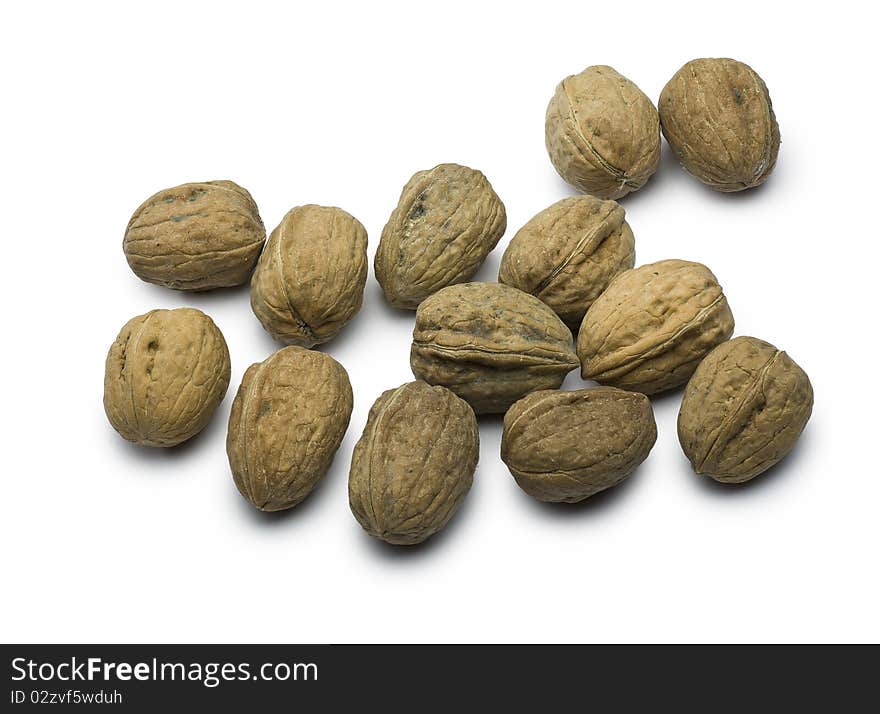 Nuts (clipping path)