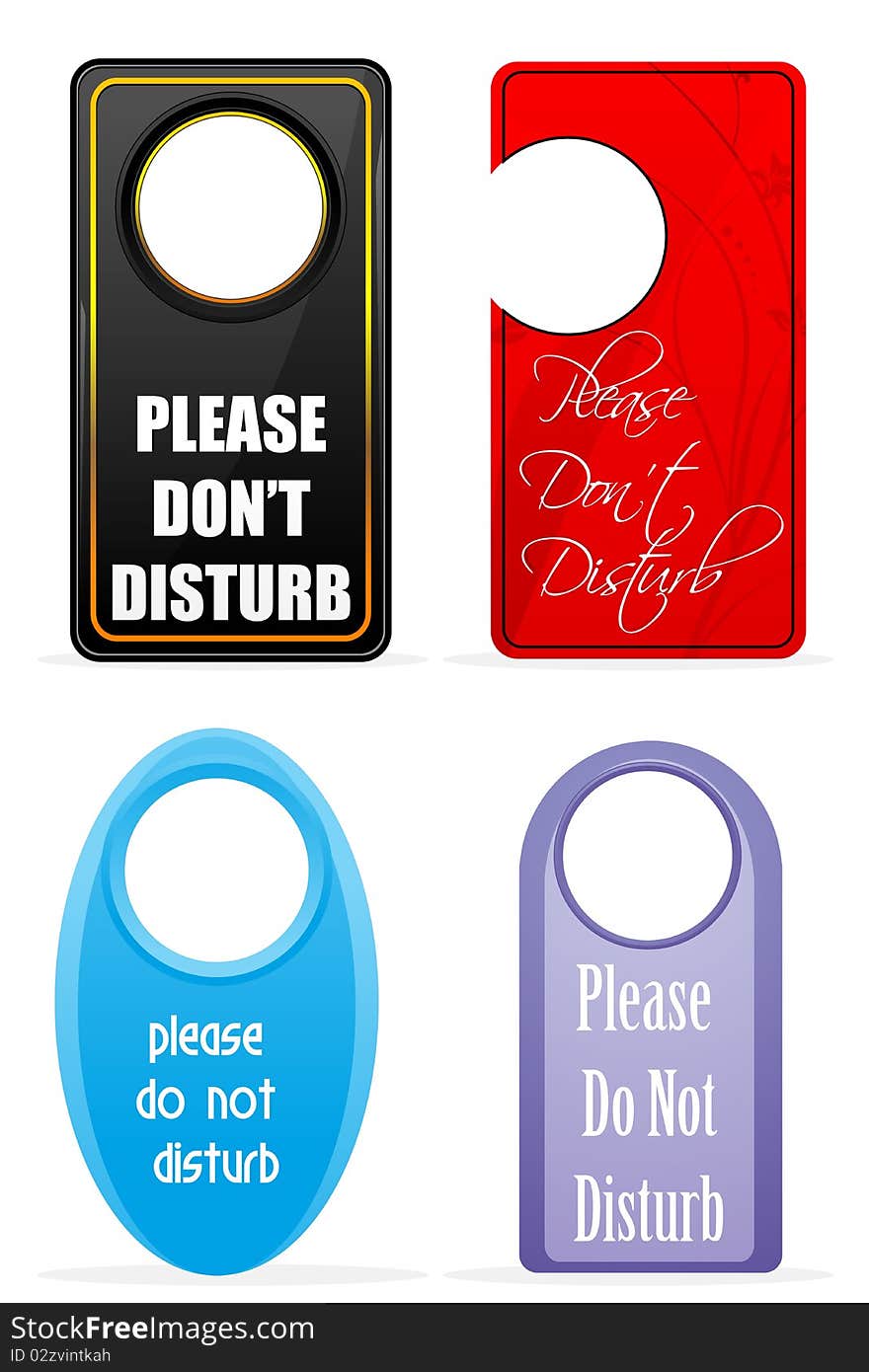 Do not disturb tags